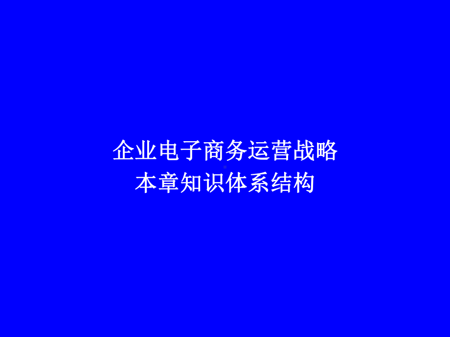 企业电子商务运营战略课件.ppt_第1页