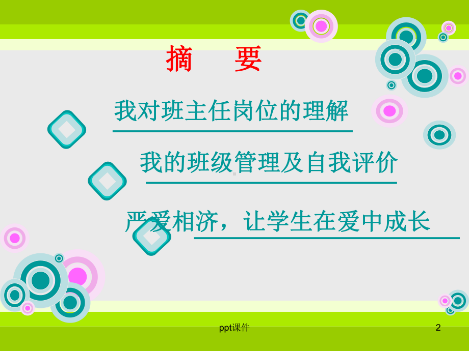 班主任工作经验交流材料课件-002.ppt_第2页