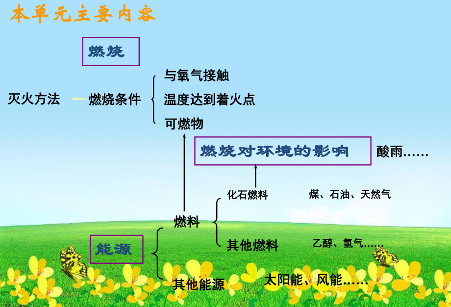 初中化学人教版第七单元燃料及其利用复习课件.ppt_第2页