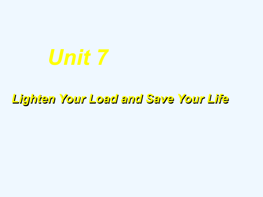 新视野大学英语读写教程第二册unit7课件.ppt（纯ppt,不包含音视频素材）_第1页