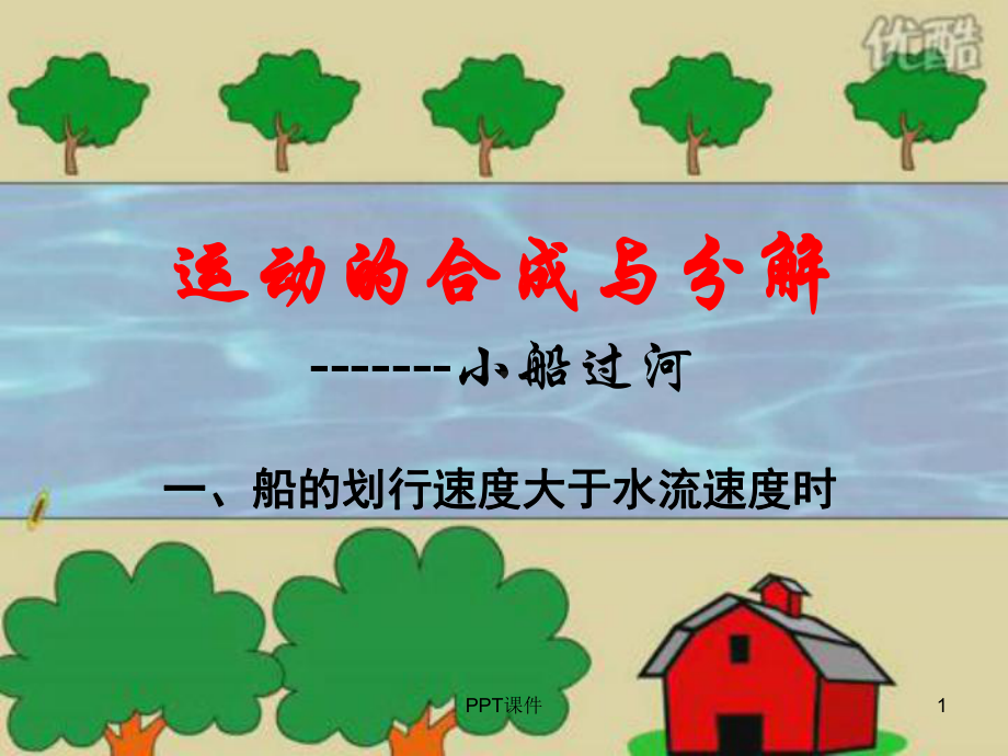 小船过河动画分析课件.ppt_第1页