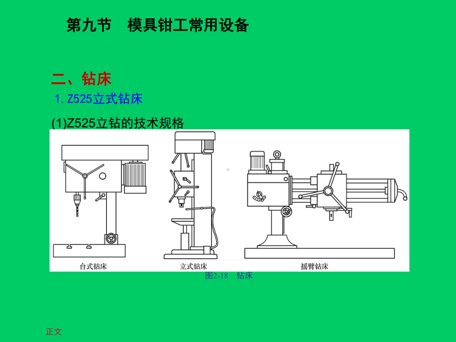 正文-第九节模具钳工常用设备-一钳桌与砂轮机-图2-16-钳桌与台虎钳课件.ppt_第3页