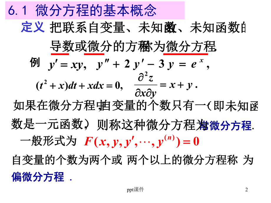 微分方程课件.ppt_第2页