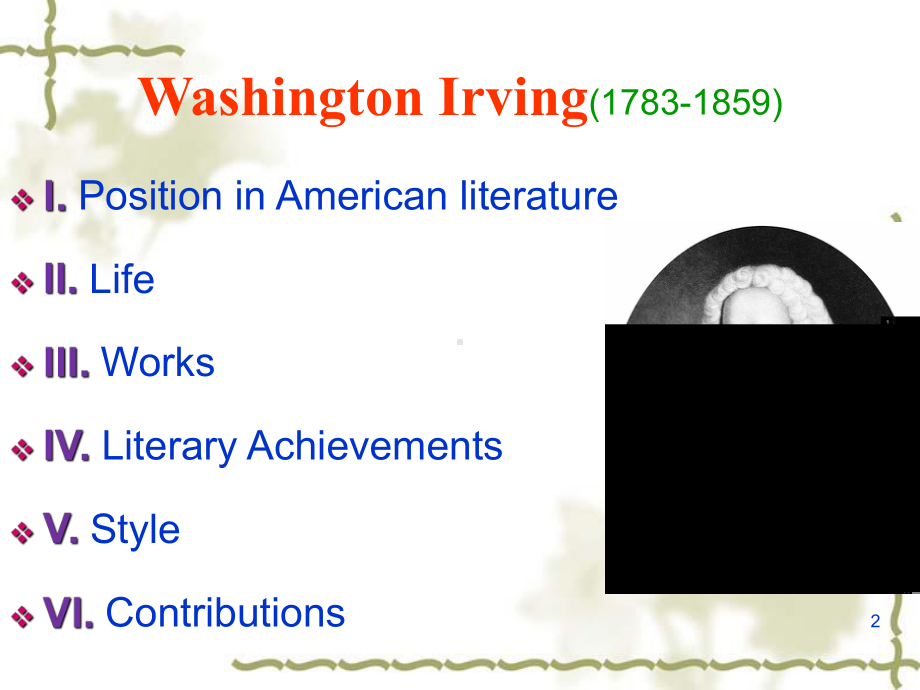 美国文学欣赏WashingtonIrving课件.ppt_第2页