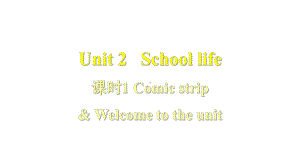 译林版八年级英语上册课件-Unit-2-School-life.ppt（纯ppt,不包含音视频素材）