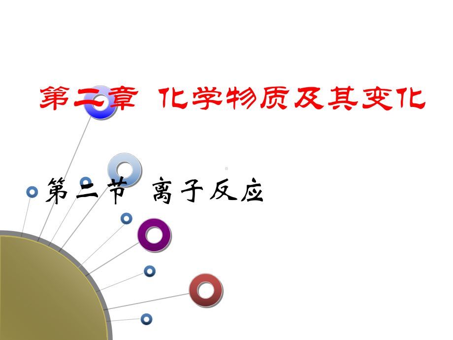 人教版高一化学必修一第二章第2节离子反应课件.pptx_第1页