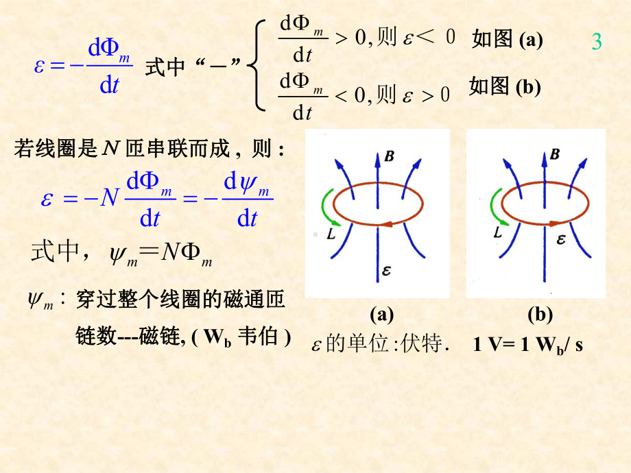 哈工大—大学物理课件—第8章-电磁感应和电磁场理论的基本概念.ppt_第3页