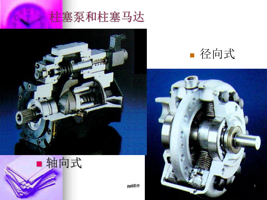 柱塞泵和柱塞马达工作原理课件.ppt_第1页