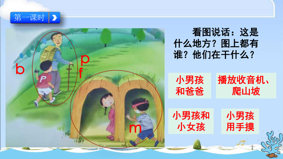 统编教材部编人教版一年级上册语文优质课件-3-b-p-m-f.pptx_第3页