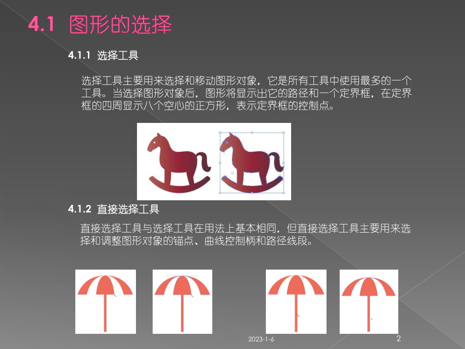 中文版Illustrator+CS6第4章-图形的选择与编辑课件.ppt_第2页