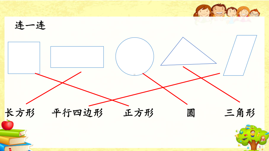 人教版数学一年级下《认识图形、分类统计》课件.pptx_第2页