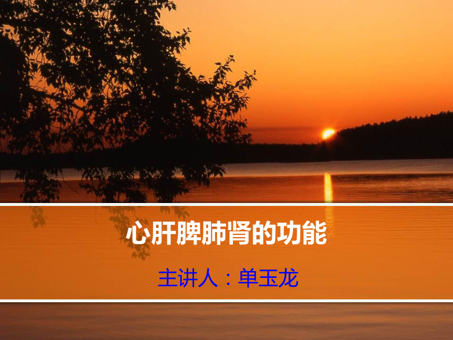 心肝脾肺肾的功能课件.ppt_第1页