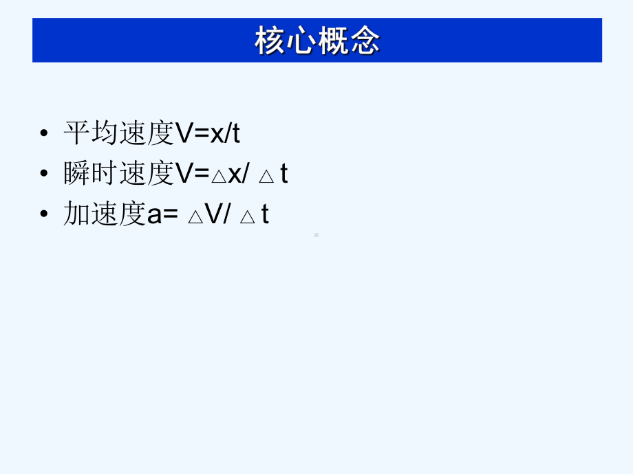 高一暑假物理补习课件运动学核心知识点.ppt_第3页