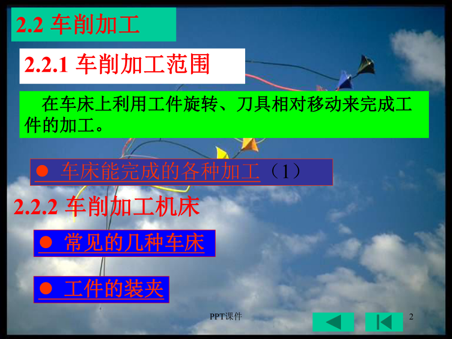 金属切削机床及各种加工方法课件.ppt_第2页