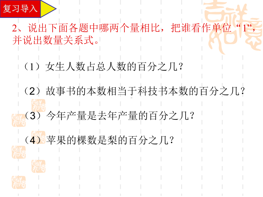 部编人教版六年级数学上册百分数例3求一个数比另一个数多(或少)百分之几是多少？课件.ppt_第3页