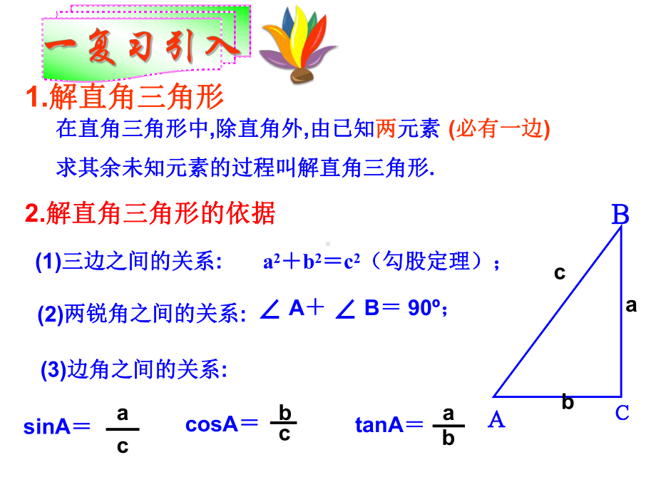 用282-解直角三角形应用举例课件1.ppt_第2页