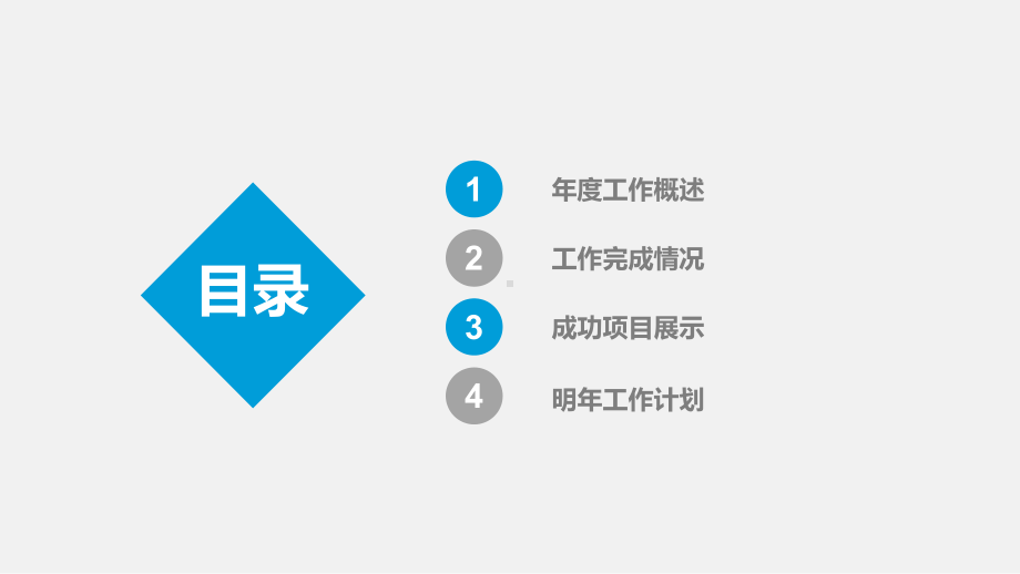 蓝色大气年终工作总结汇报计划年度高端创意模板课件.pptx_第2页