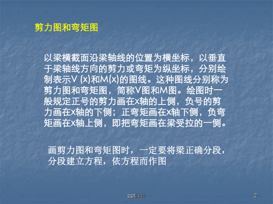 梁的剪力弯矩图课件.ppt_第2页