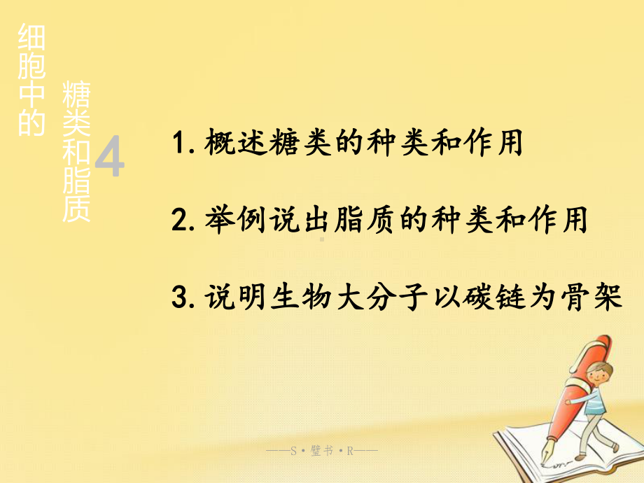 高中生物人教版必修1-细胞中的糖类和脂质课件.pptx_第2页