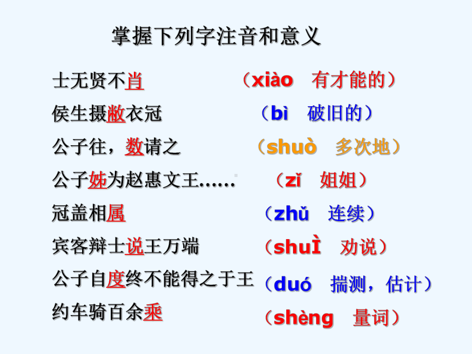 魏公子列传字词知识点专用课件.ppt_第3页