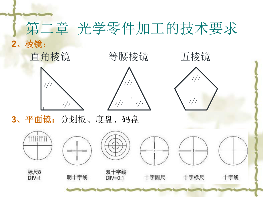 第二章-光学零件加工的技术要求课件.ppt_第2页