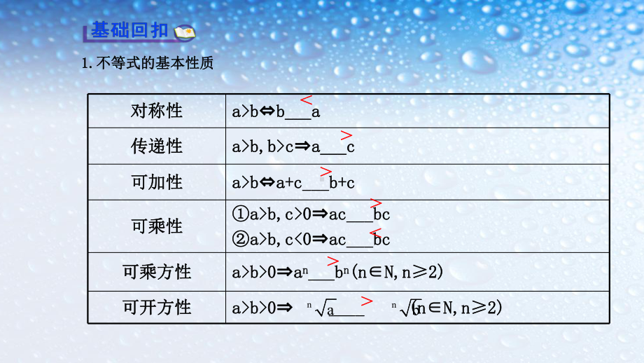 人教版高中数学选修4-5-第一节不等式和绝对值不等式课件.ppt_第3页