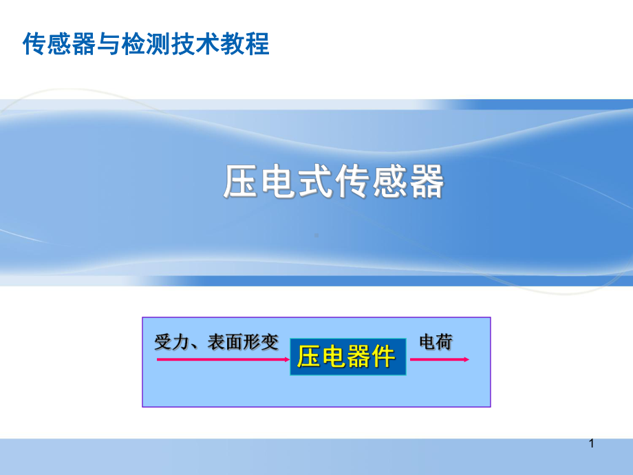 传感器与检测技术教程压电陶瓷课件.ppt_第1页