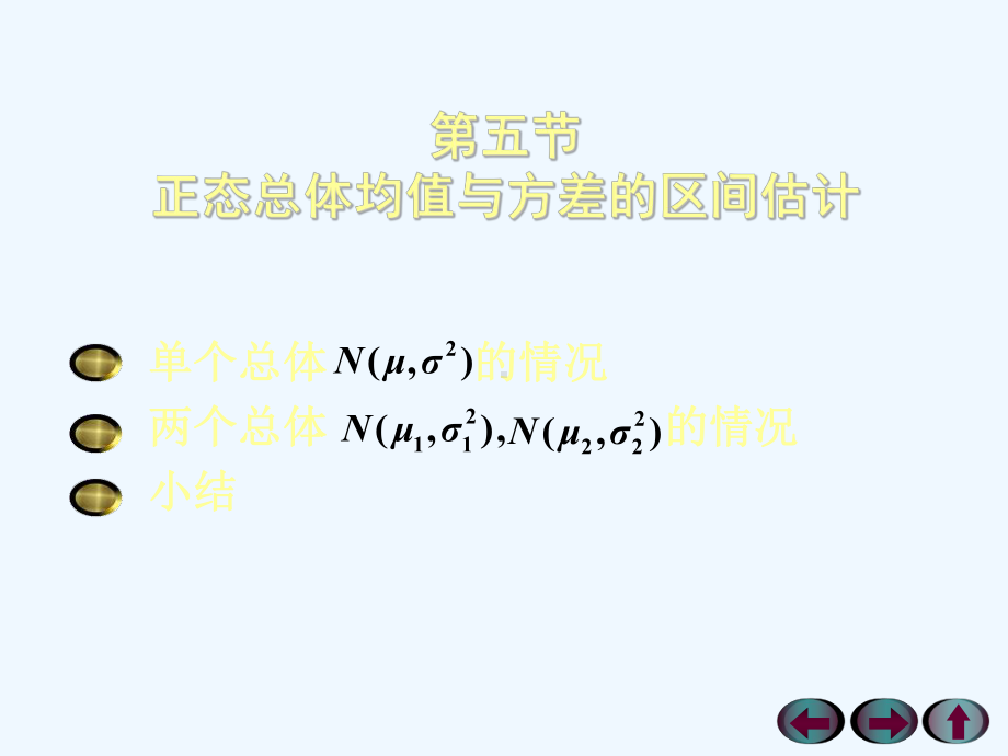 概率75正态总体均值与方差的区间估计课件.ppt_第1页