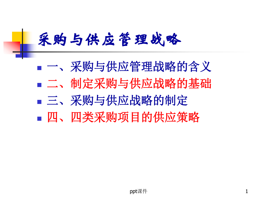 采购管理战略课件.ppt_第1页