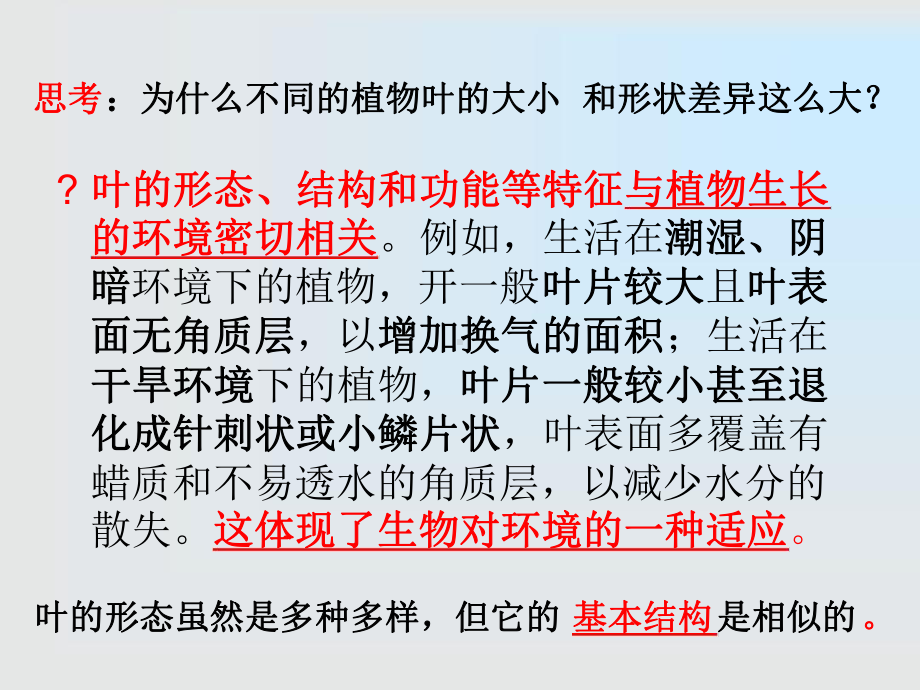 八下45植物的叶与蒸腾作用浙教版教材课件.ppt_第3页