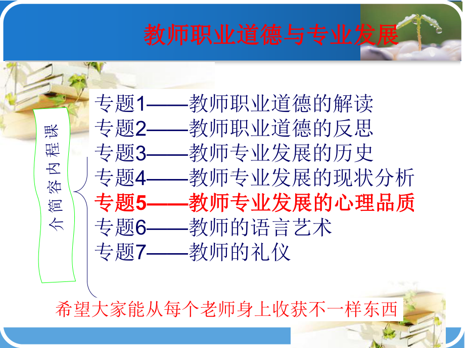 教师职业道德与专业发展专题第五讲课件.ppt_第2页