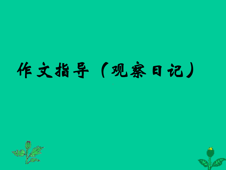 新人教版(部编)三年级语文上册《二单元-习作：写日记》优课导学案-3课件.ppt_第1页