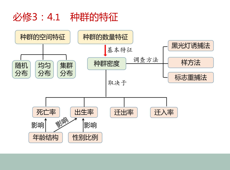 高中生物一轮复习课件41种群的特征.pptx_第1页