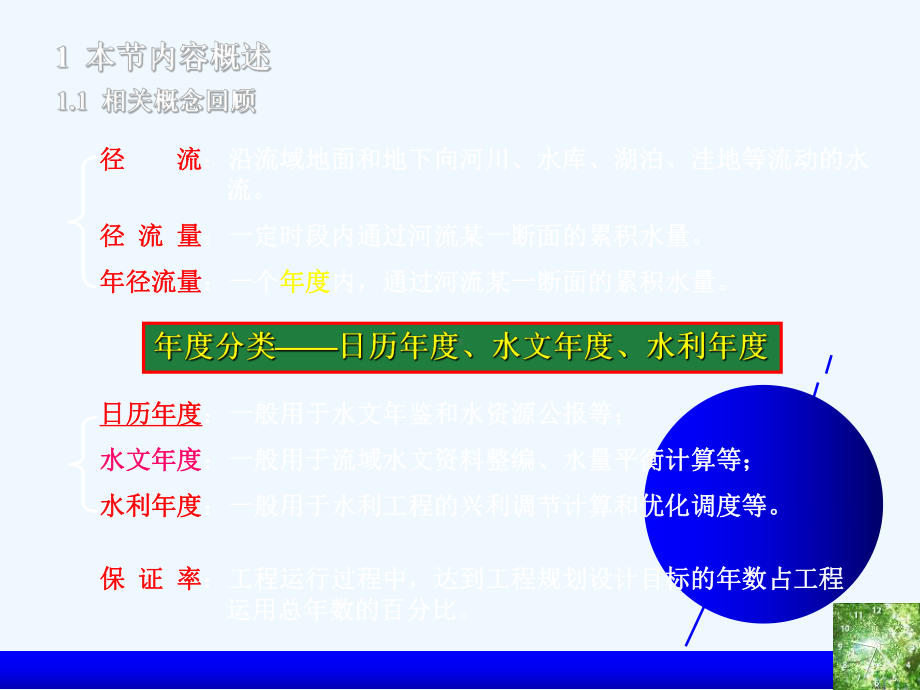 设计年径流量及年内分配的分析计算课件.ppt_第2页