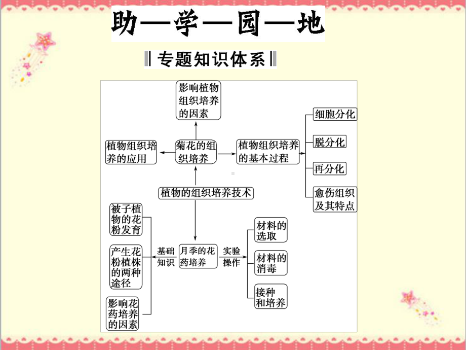 最新人教版高中生物选修一专题3植物的组织培养技术专题整合课件.ppt_第2页