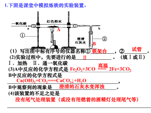 人教版九年级下册第八单元课题3金属资源的利用和保护课件.ppt