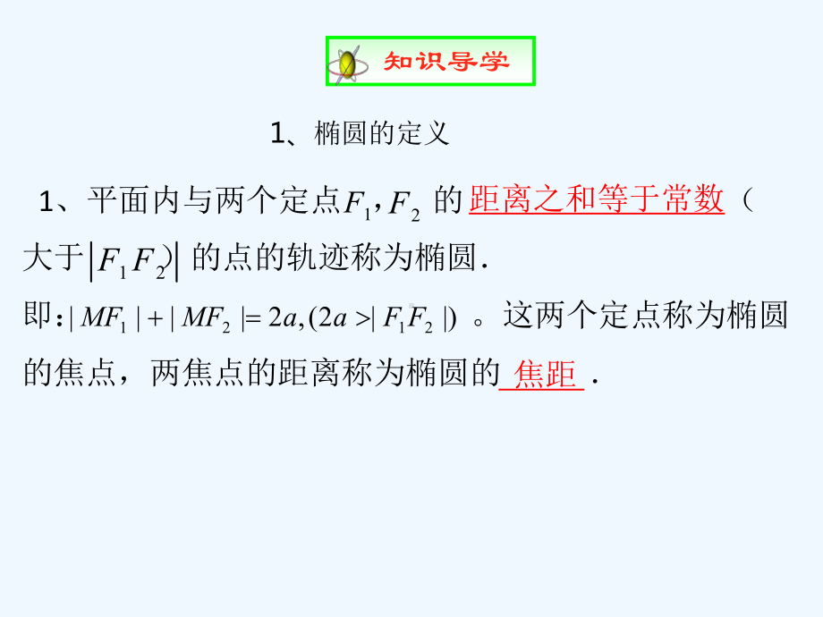 人教A版高中数学选修1-1-第二章-圆锥曲线与方程-复习小结课件.ppt_第3页