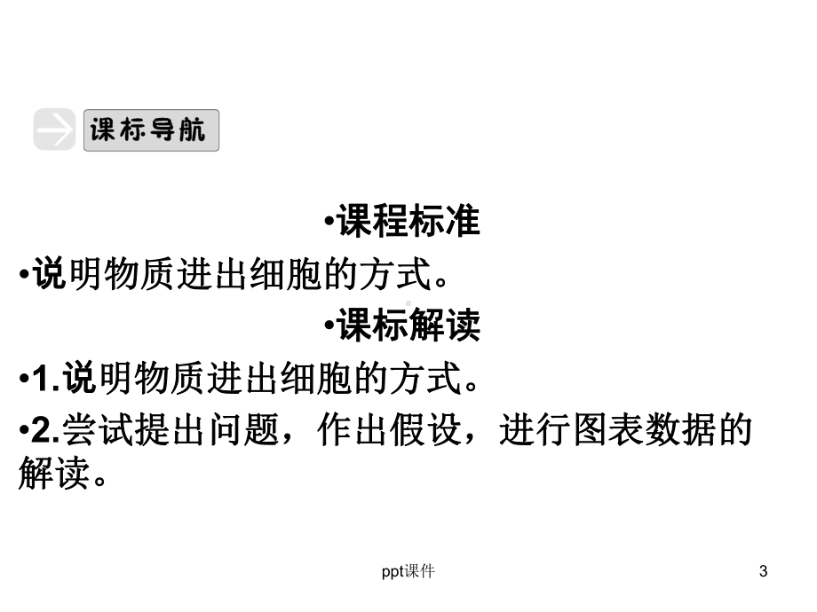 物质跨膜运输的方式(必修1)课件.ppt_第3页