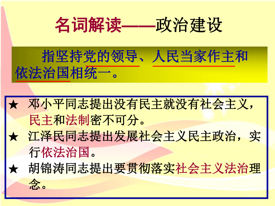 人民版高中历史必修一42《政治建设的曲折历程及其历史性转折》课件.ppt_第2页