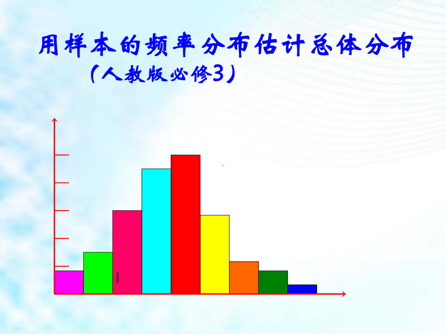 人教版高中数学必修三第二章第2节-221用样本的频率分布估计总体分布课件.ppt_第1页