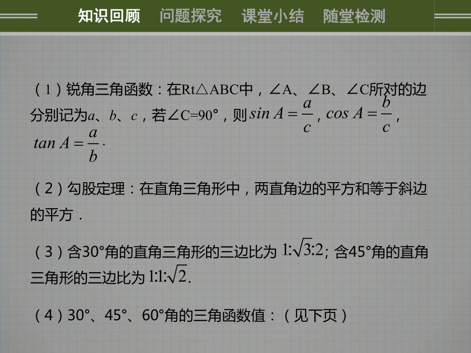 人教版九年级数学下册《-2821解直角三角形》公开课课件-1.ppt_第2页