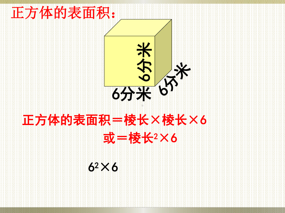 六年级下册数学教学课件-72-总复习《图形与几何—立体图形的表面积和体积》苏教版.pptx_第3页