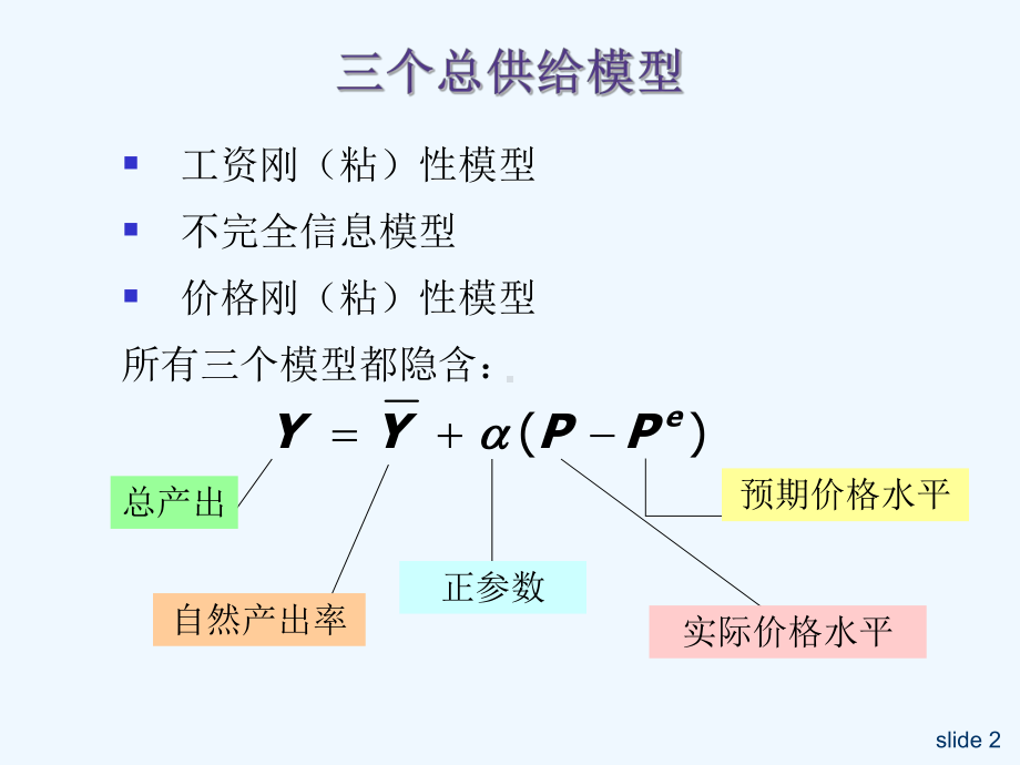 中级宏观经济学Ch13总供给与通货膨胀和失业之间的短期取舍课件.ppt_第3页