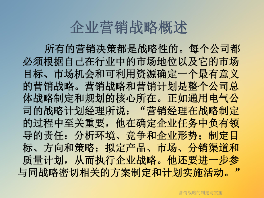 营销战略的制定与实施课件.ppt_第2页