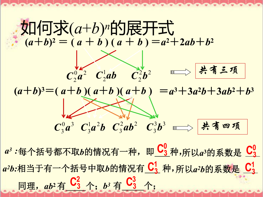 最新高教版中职数学拓展模块32二项式定理2课件.ppt_第3页