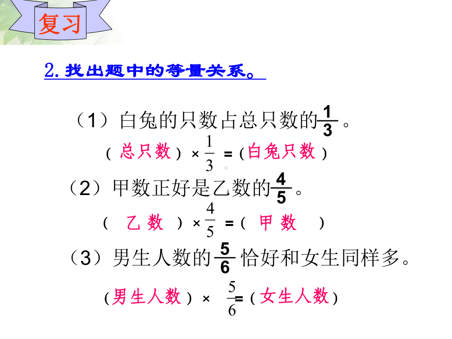 人教部编版六年级数学上册分数除法例4已知一个数的几分之几是多少求这个数教学课件.pptx_第3页