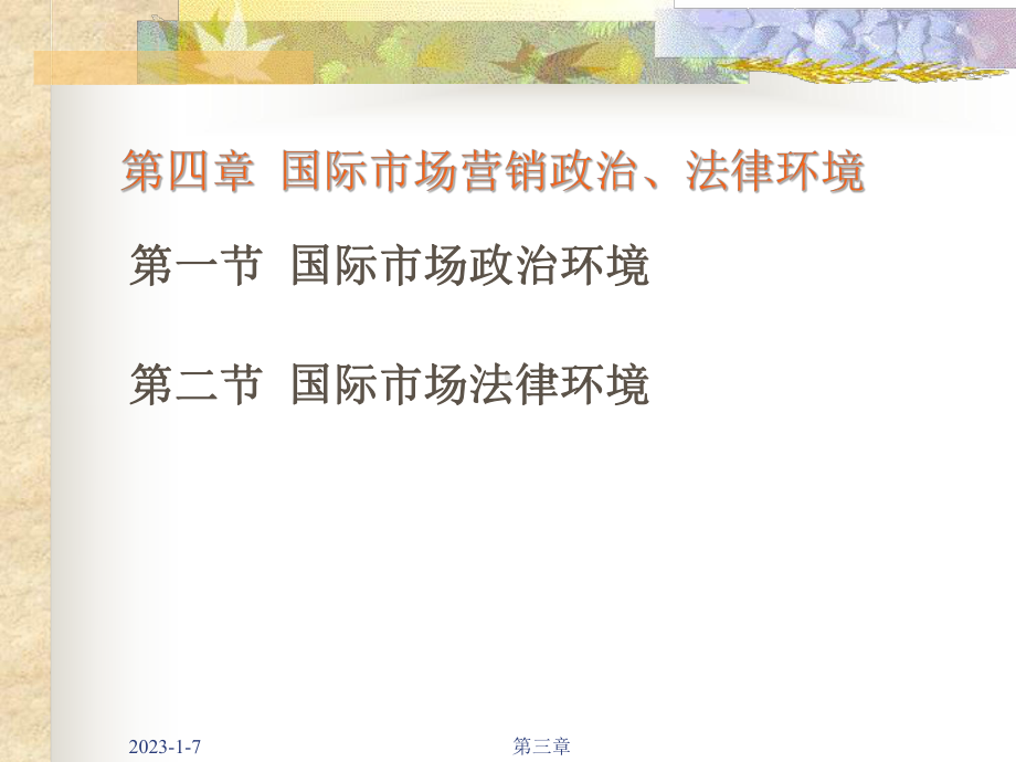 国际市场营销学第四章国际市场营销政治、法律环境课件.ppt_第2页