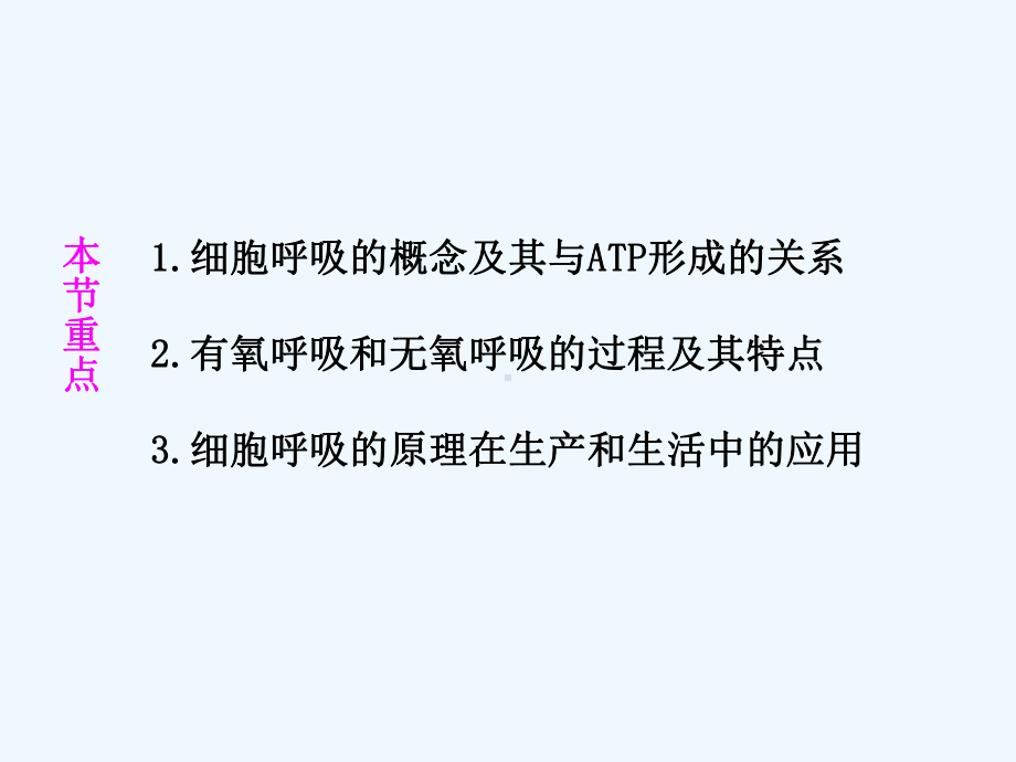 有氧呼吸和无氧呼吸及细胞呼吸原理的应用课件.ppt_第2页