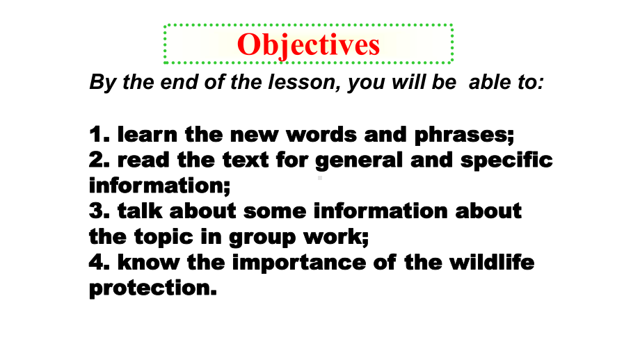 人教版高中英语Book2-Unit-4-Wildlife-Protection-Reading-How-Daisy-learned-to-help-wildlife课件.ppt（纯ppt,不包含音视频素材）_第2页