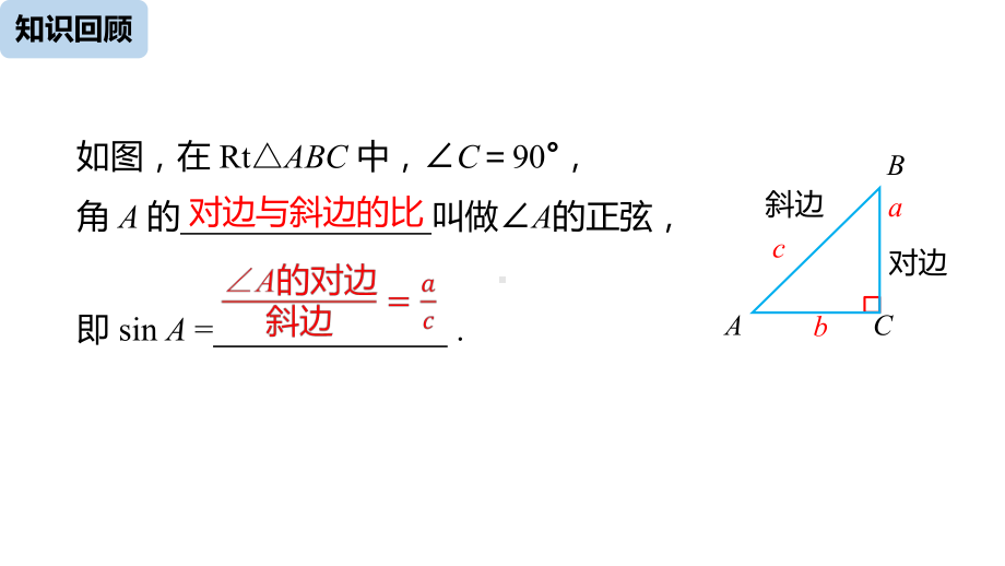 人教版九年级数学下册教学课件281-锐角三角函数-课时2.pptx_第2页